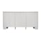 Flash Furniture Wells White 59 Inch Storage Cabinet, Engineered Wood, 3 Tempered Glass Doors and 3 Drawers EV-CA7515-01ZZ-WH-GG - alternate 6